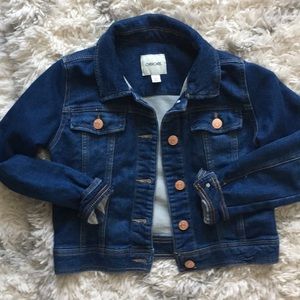 CHEROKEE• Girls denim jacket dark wash *LIkE NEW**